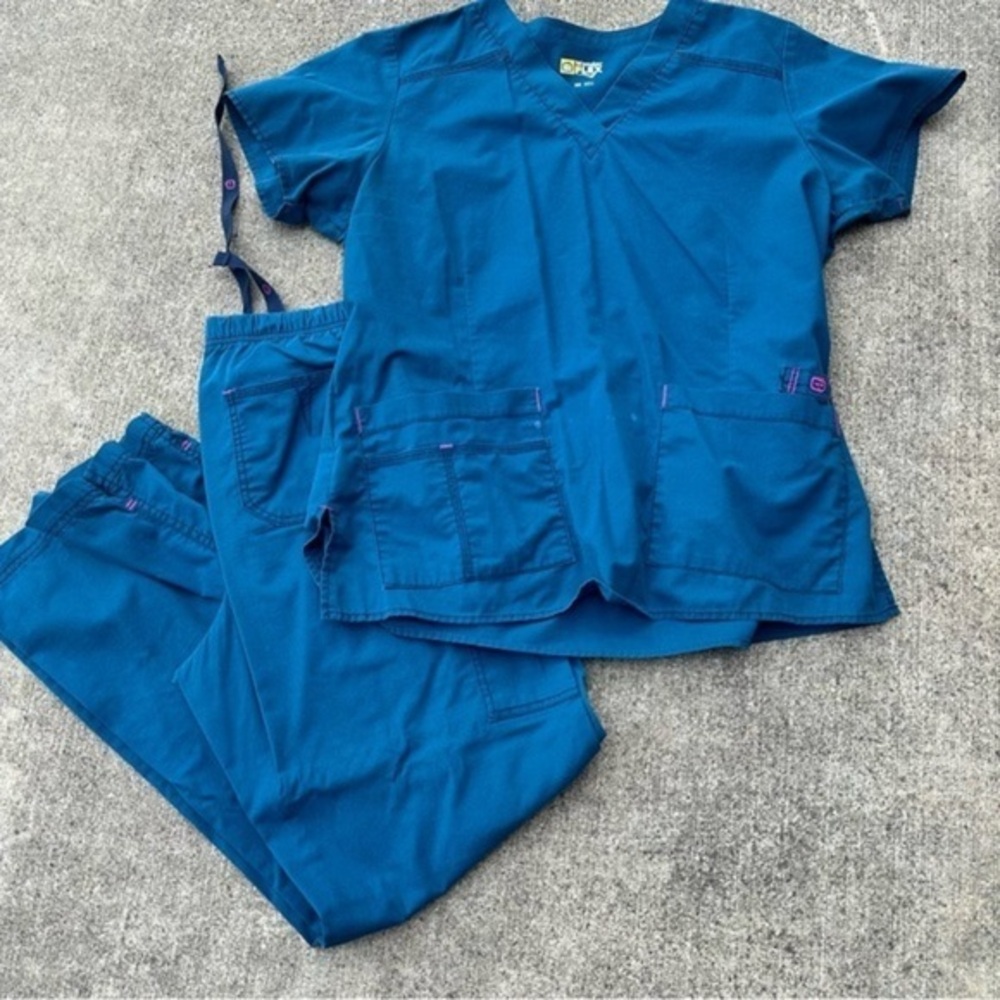 Blue Scrub Set  HG